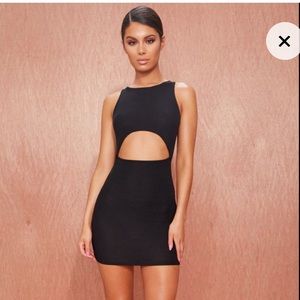 NWOT Black Bodycon Dress